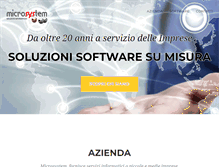 Tablet Screenshot of microsystem.eu